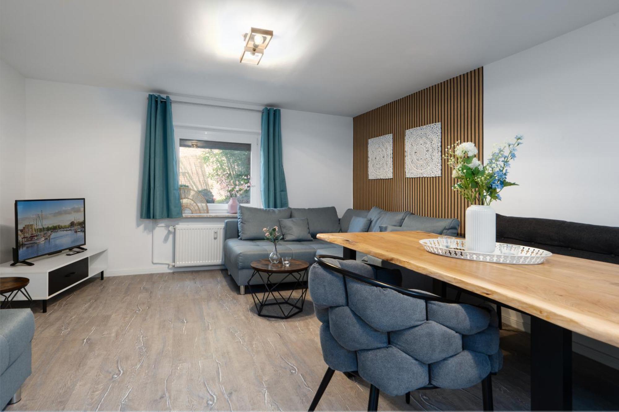 Neue Ferienwohnung Kuestennaehe Mit Terrasse 3Km Zum Strand Osdorf Esterno foto